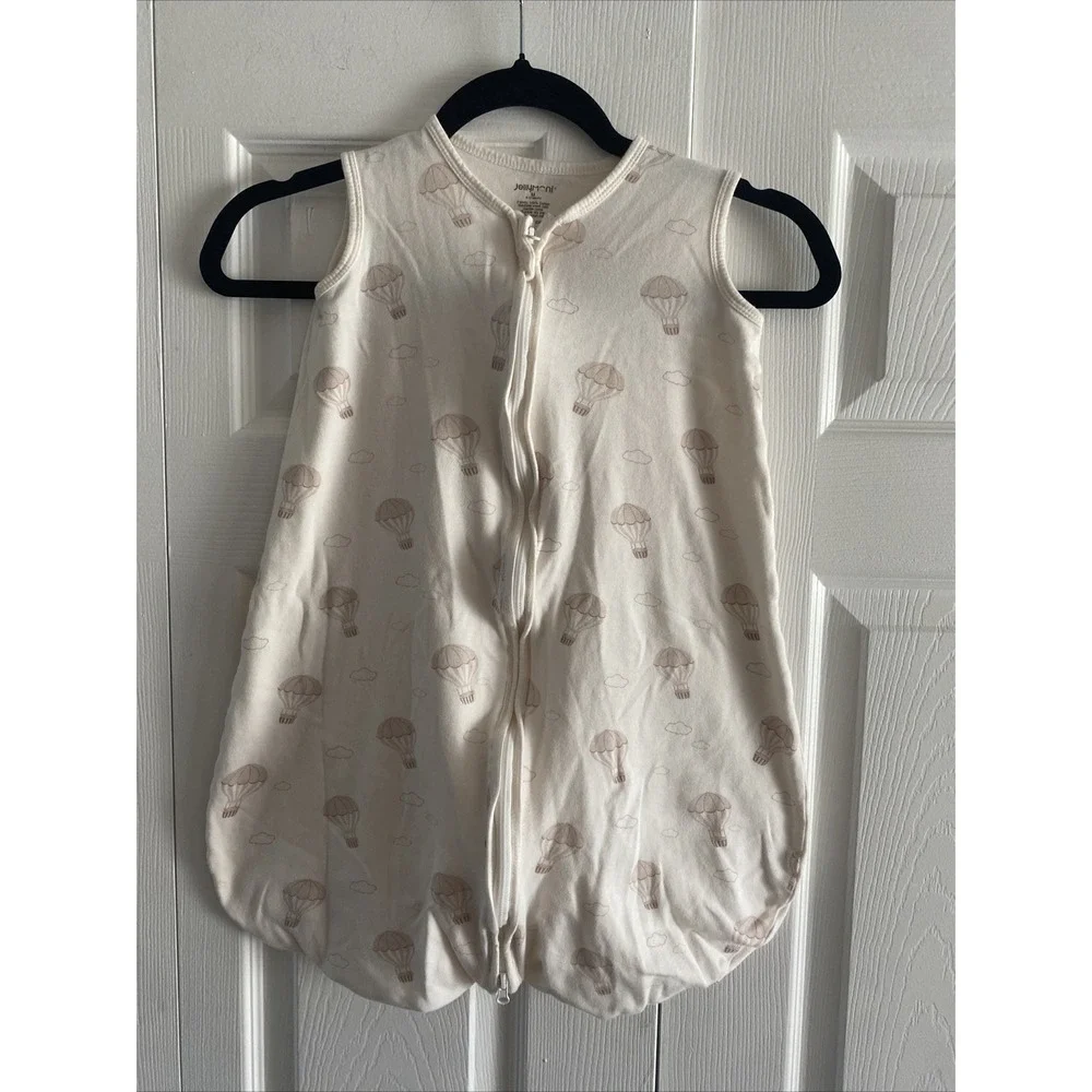 Jellymoni Hot Air Balloon‎ Sleep Sack Kids Size 6-12 Months Ivory Cotton Neutral